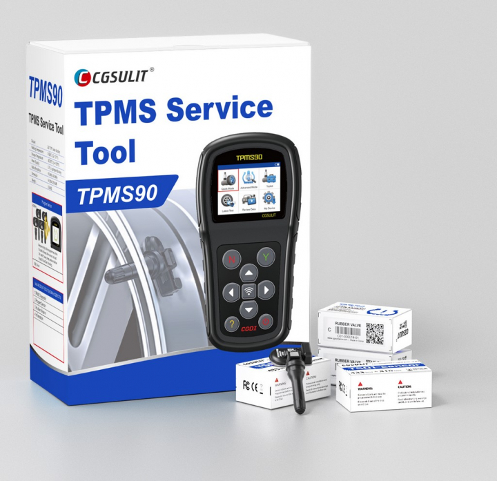 CGSulit TPMS TPMS90 inkl 16 sensorer | Startkit TPMS för verkstad  i gruppen Produkter / TPMS verktyg / TPMS Programmering hos Prylteknik 7H AB (300-408)