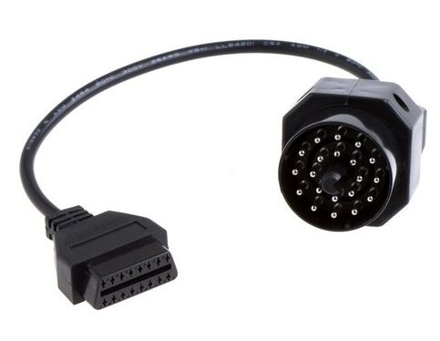 BMW kabel adapter från 20 pin till OBD2 kontakt